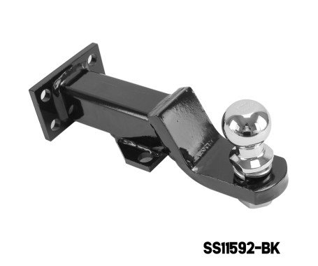 Ball Mount Bracket - Black Enamel Finish